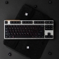 WOB Brief Black Japanese 104+32 Full PBT Dye Sublimation Keycaps Set for Cherry MX Mechanical Gaming Keyboard 64/75/87/98